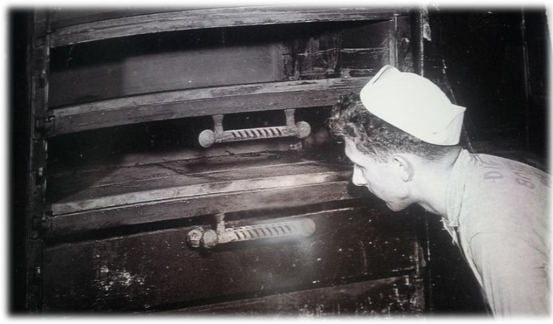 DiGiovanni - CoastGuard 04.jpg - Edward DiGiovanniDate & location unknown... but looks like the galley. Edward DiGiovanni family photos.